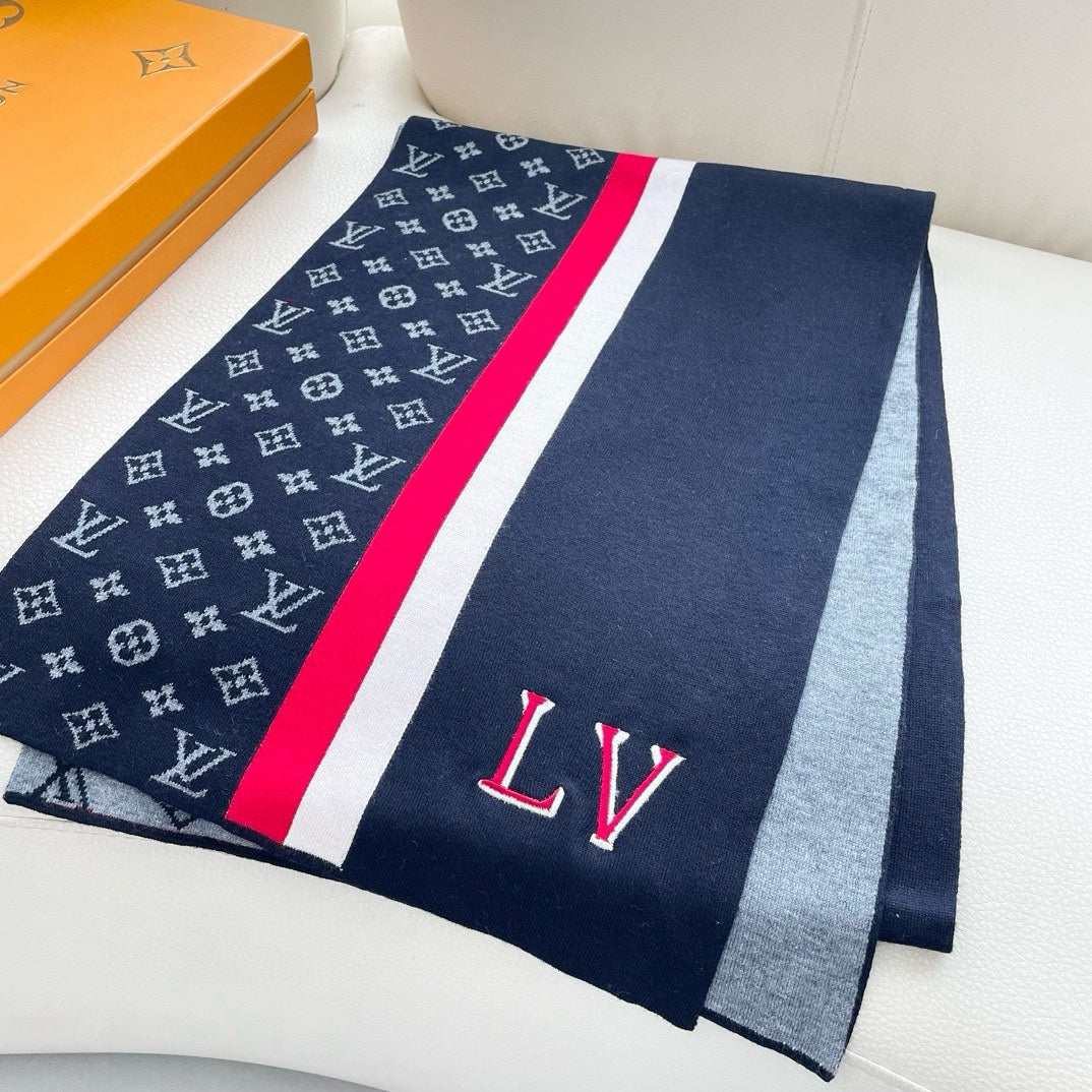 【LV 関税負担なし 本物保証】 スカーフ 180*32cm  241107